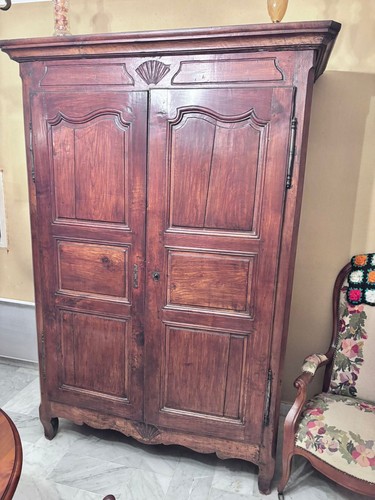 Armoire ancienne bois massif - bois,