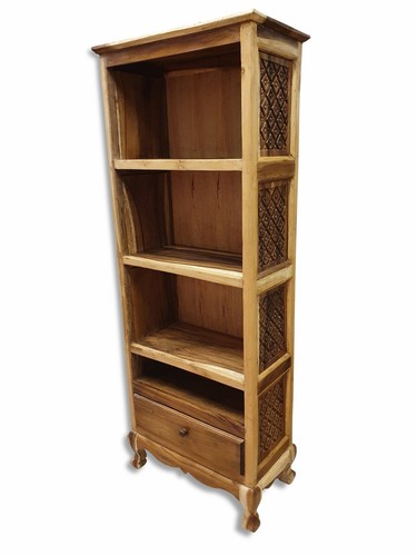 Bibliothèque bois suar - bibliothèque, en